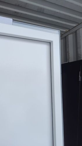 Белая входная дверь Z-1 White металл-металл фото 8 Белая входная дверь Z-1 White металл-металл фото 8